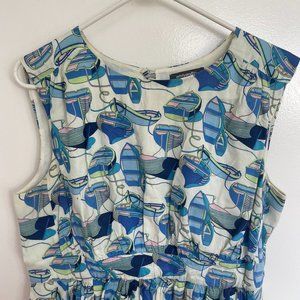 Emily and Fin blue boat sundress